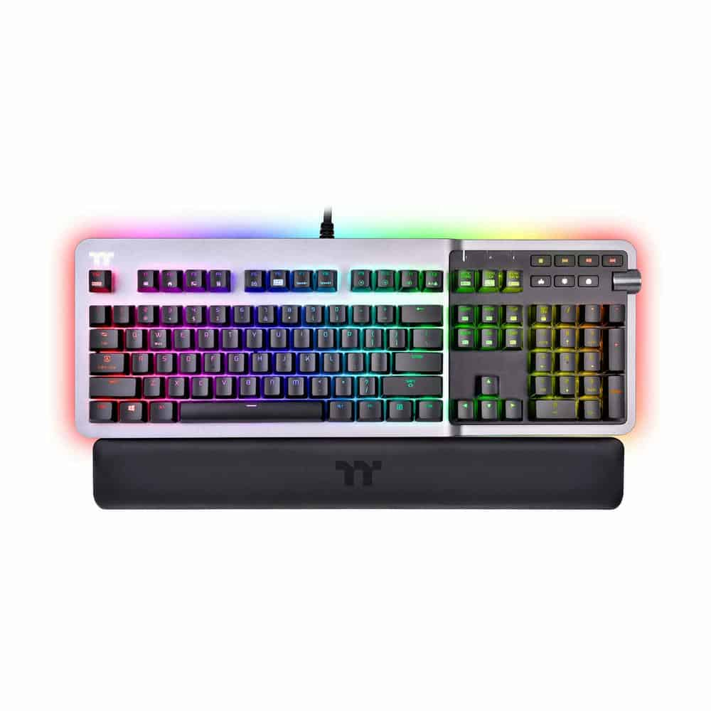 (image for) ThermalTake Argent K5 Mechanical RGB Gaming Keyboard w/ Wrist Rest - UK Layout